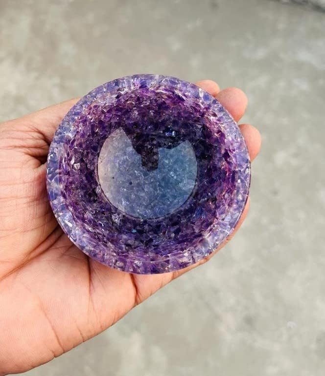 Amethyst Crystal Energy Bowl